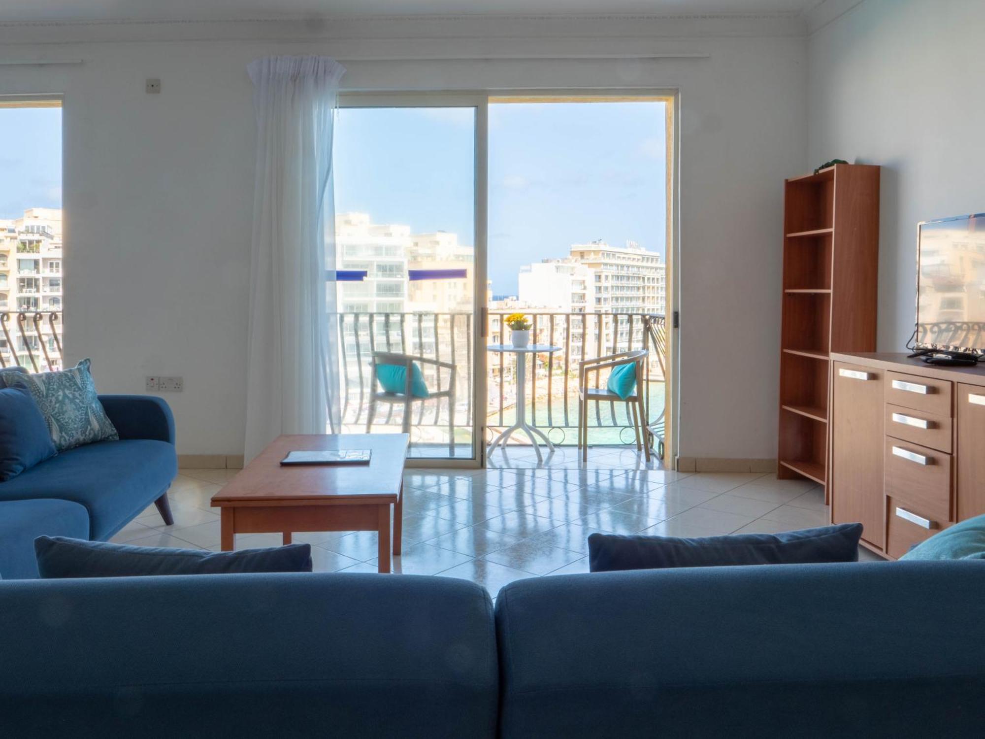 Morina Court - Seaview Apartments And Penthouse In St Julians By Shortletsmalta Saint Julian's Ngoại thất bức ảnh