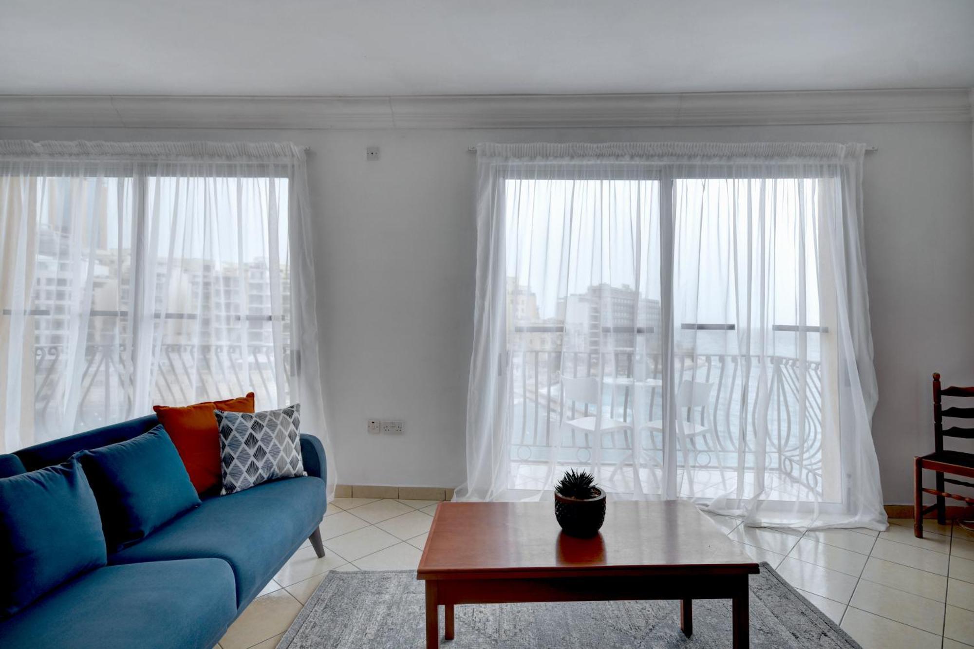 Morina Court - Seaview Apartments And Penthouse In St Julians By Shortletsmalta Saint Julian's Ngoại thất bức ảnh